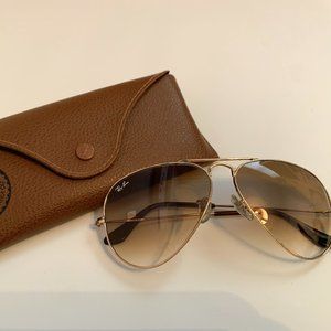 Sunglasses Ray-Ban Aviator Large Metal Gold RB3025